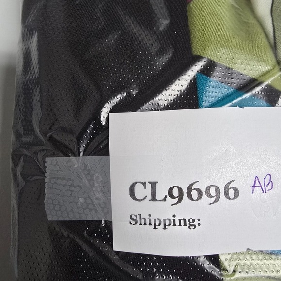 Vintage A Byer Dress Women M Green Pink Halter Babydoll Psychedelic Y2K USA - Picture 10 of 10